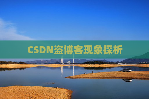 CSDN盗博客现象探析 CSDN盗博客现象探析